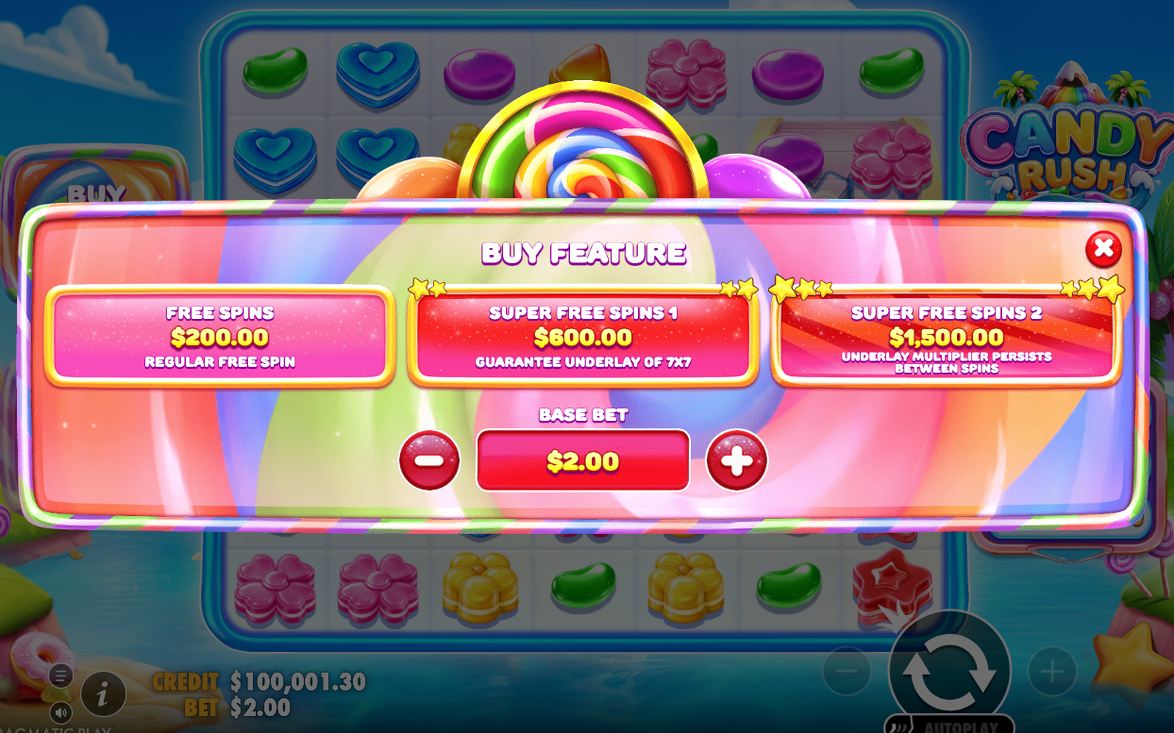 Free Spins med multiplikatorunderlag över rutnätet